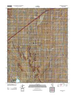 Overton NW 2012 topographic map thumbnail