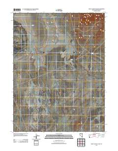 West of Beck Pass 2012 topographic map thumbnail