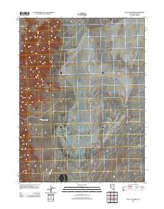 West of Empire 2011 topographic map thumbnail