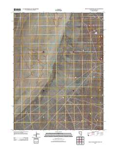 West of McKinney Pass 2011 topographic map thumbnail