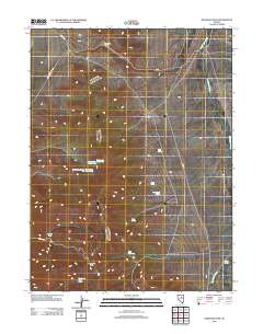 Railroad Pass 2012 topographic map thumbnail