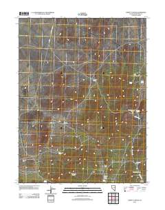 Tippett Canyon 2012 topographic map thumbnail