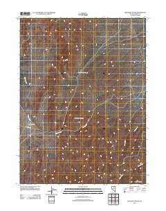 Welches Canyon 2012 topographic map thumbnail
