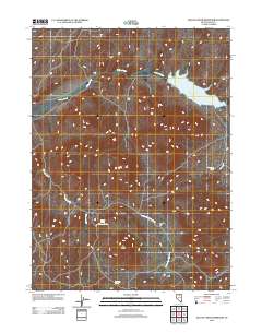 Willow Creek Reservoir 2012 topographic map thumbnail