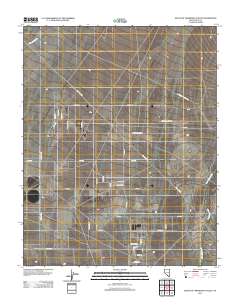 South of Amargosa Valley 2012 topographic map thumbnail
