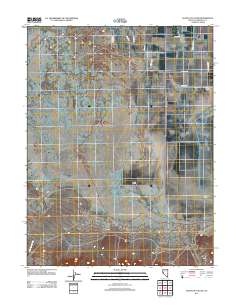 South of Fallon 2011 topographic map thumbnail