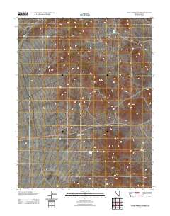 Warm Springs Summit 2012 topographic map thumbnail