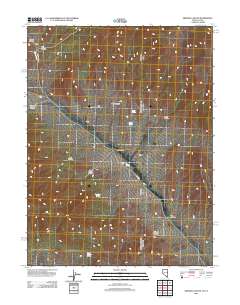 Skinner Canyon 2012 topographic map thumbnail