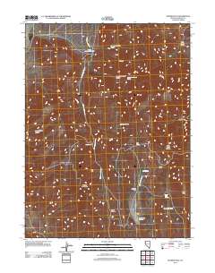 Spanish Flat 2011 topographic map thumbnail