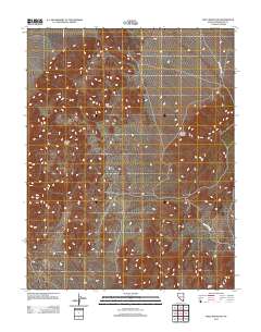 Split Mountain 2012 topographic map thumbnail