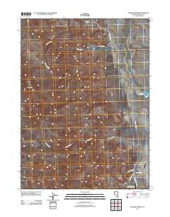 Wagner Springs 2011 topographic map thumbnail