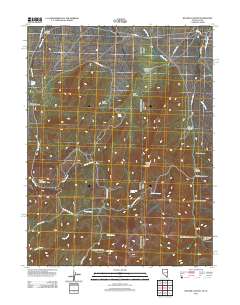 Weaver Canyon 2012 topographic map thumbnail
