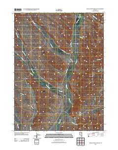 Swales Mountain NW 2012 topographic map thumbnail