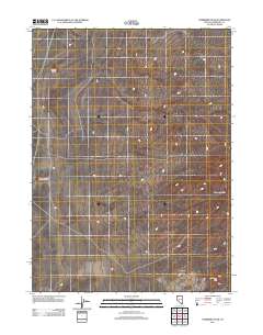 Sombrero Peak 2011 topographic map thumbnail