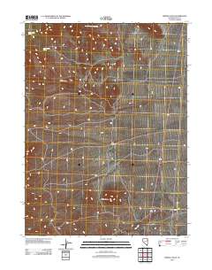 Spring Gulch 2012 topographic map thumbnail