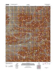 Gold Point 2011 topographic map thumbnail