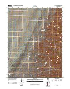 Cox Canyon 2011 topographic map thumbnail