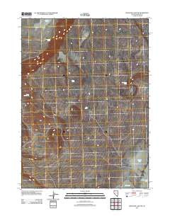 Massacre Lake NW 2011 topographic map thumbnail