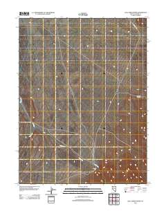 Hall Creek North 2012 topographic map thumbnail