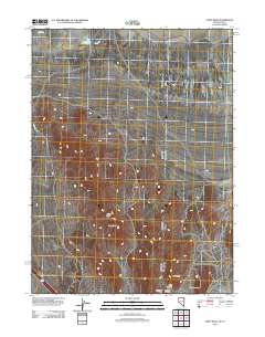 Leppy Peak 2012 topographic map thumbnail