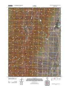 Independence Valley NE 2012 topographic map thumbnail