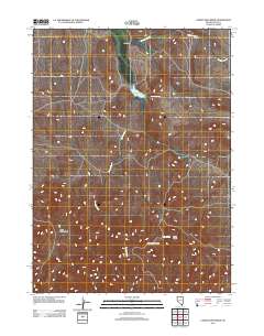 Cornucopia Ridge 2012 topographic map thumbnail