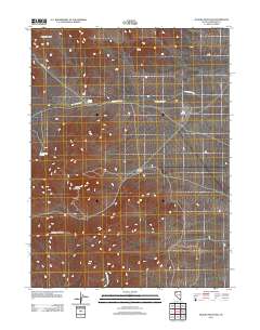 Majuba Mountain 2011 topographic map thumbnail