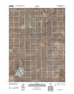 Lay Waterhole 2011 topographic map thumbnail