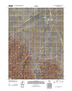 Leach Hot Springs 2011 topographic map thumbnail