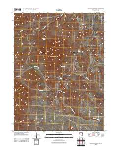 Ferguson Mountain 2012 topographic map thumbnail