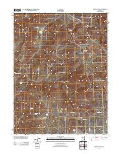 Martin Canyon 2011 topographic map thumbnail