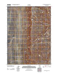 Moonshine Canyon 2011 topographic map thumbnail
