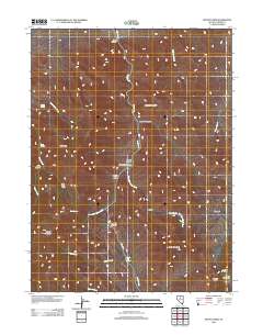 Mount Lewis 2012 topographic map thumbnail