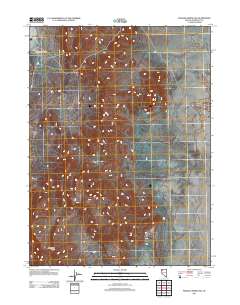 Pidgeon Spring SW 2011 topographic map thumbnail
