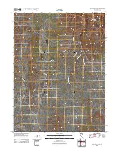 High Bald Peaks 2012 topographic map thumbnail