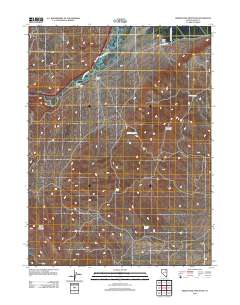 Grindstone Mountain 2012 topographic map thumbnail