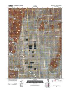 Hualapai Flat North 2011 topographic map thumbnail
