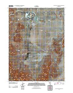 Hualapai Flat South 2011 topographic map thumbnail