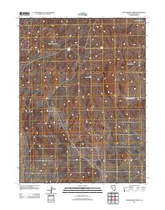 Poker Brown Spring 2011 topographic map thumbnail