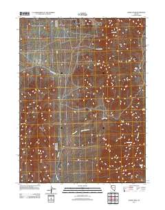 Kumiva Peak 2011 topographic map thumbnail