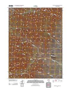 Montello Canyon 2012 topographic map thumbnail