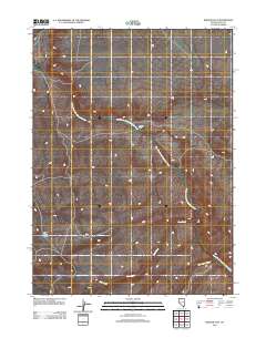 Rodear Flat 2012 topographic map thumbnail