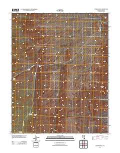Mormon Well 2012 topographic map thumbnail