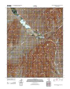 Lower Pahranagat Lake 2012 topographic map thumbnail