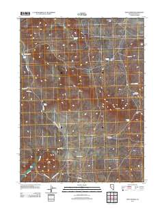 Pinto Springs 2011 topographic map thumbnail