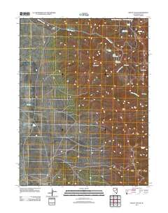 Mount Taylor 2012 topographic map thumbnail