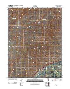 Hunter 2012 topographic map thumbnail