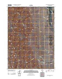 Kings River Ranch 2011 topographic map thumbnail