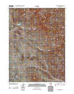 Juniper Springs 2011 topographic map thumbnail