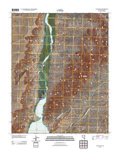 Overton SE 2012 topographic map thumbnail